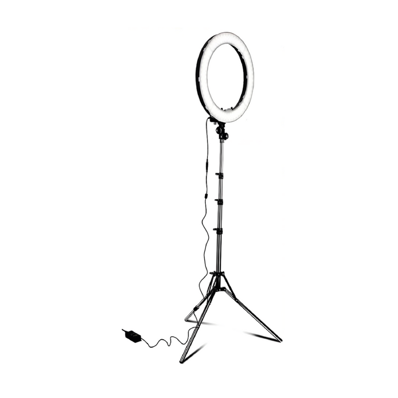 Ringlight LED lamp (18 inch) incl. statief